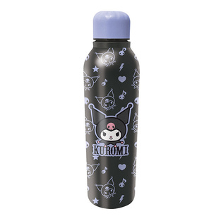SANRIO ΜΠΟΥΚΑΛΙ ΘΕΡΜΟΣ 500ml PATTERN KUROMI ΜΑΥΡΟ 252415