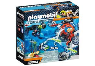 PLAYMOBIL TOP AGENTS ΥΠΟΒΡΥΧΙΟ ΣΚΑΦΟΣ ΤΗΣ SPY TEAM 70003