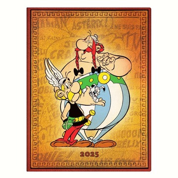 2025 ΗΜΕΡΟΛΟΓΙΟ ΗΜΕΡΗΣΙΟ PAPERBLANKS ULTRA 18x23cm ASTERIX AND OBELIX DED5809