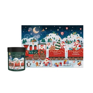 INTERDRUK ΠΑΖΛ ΧΡΙΣΤΟΥΓΕΝΝΙΑΤΙΚΟ 250 ΤΕΜΑΧΙΩΝ SANTA EXPRESS P18656