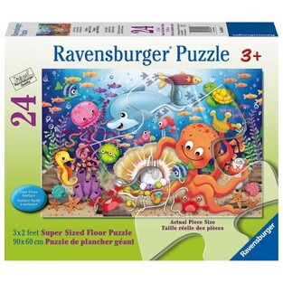RAVENSBURGER ΠΑΖΛ ΔΑΠΕΔΟΥ 24τεμ ΨΑΡΑΚΙΑ 03041