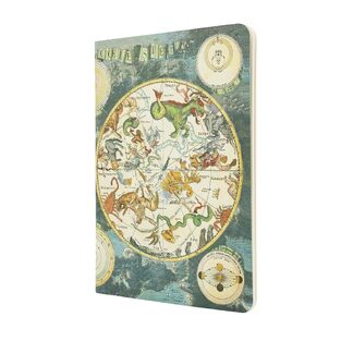 PAPERBLANKS ΣΗΜΕΙΩΜΑΤΑΡΙΟ A5 (14.8x21cm) CAHIER EARLY CARTOGRAPHY LINED (ΡΙΓΕ ΜΕ ΜΑΛΑΚΟ ΕΞΩΦΥΛΛΟ) CB14387