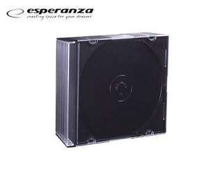 ESPERANZA CD CASE SLIM ΚΕΝΗ ΘΗΚΗ ΓΙΑ CD ΜΑΥΡΗ