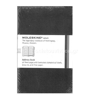 MOLESKINE POCKET VOLANT ADDRESS BOOK BLUE