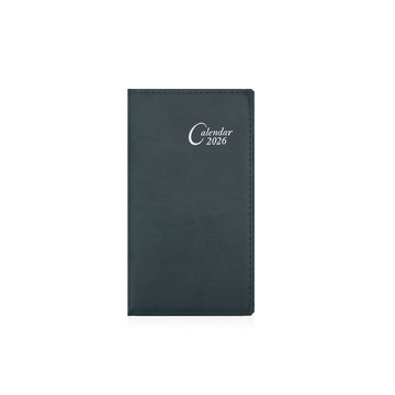 2026 ΗΜΕΡΟΛΟΓΙΟ ΑΤΖΕΝΤΑ ΕΒΔΟΜΑΔΑ ΣΕ ΔΥΟ ΣΕΛΙΔΕΣ 8x14cm ΠΡΑΣΙΝΟ ΣΚΟΥΡΟ ΜΕ ΘΗΚΗ 005 (EKDOSIS)