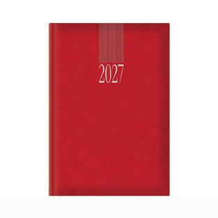2027 ΗΜΕΡΟΛΟΓΙΟ ΗΜΕΡΗΣΙΟ ΛΕΥΚΟ 11.5x16,5cm SIDNEY ΚΟΚΚΙΝΟ 68520C65 (ΘΕΟΦΥΛΑΚΤΟΣ)