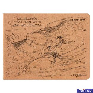 CLAIREFONTAINE SKETCH BOOK CRAFT 16x21cm 90gr 30φ ASTERIX 32813000 (ΑΝΟΙΓΜΑ ΣΤΟ ΠΛΑΙ)