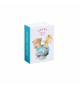 ΑΛΜΠΟΥΜ ΦΩΤΟΓΡΑΦΙΩΝ 12x16,5cm ΜΕ 100 ΘΗΚΕΣ 10x15cm ACG46100 HAPPY TRIP B05