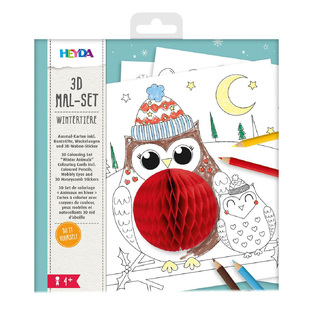 HEYDA ΧΡΙΣΤΟΥΓΕΝΝΙΑΤΙΚΗ ΚΑΤΑΣΚΕΥΗ 3D ANIMALS ΚΟΥΚΟΥΒΑΓΙΑ 284870756