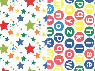 SKAG ZAZOO ΧΑΡΤΟΝΙ 50x70cm 230gr ΔΙΠΛΗΣ ΟΨΗΣ ΛΕΥΚΟ ΜΕ ΠΟΛΥΧΡΩΜΑ ΑΣΤΕΡΙΑ ΚΑΙ ΑΓΓΛΙΚΗ ΑΛΦΑΒΗΤΑ