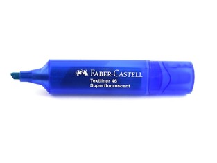 FABER CASTELL ΜΑΡΚΑΔΟΡΟΣ ΥΠΟΓΡΑΜΜΙΣΗΣ TEXTLINER 1546 FLUO ΜΠΛΕ 154652