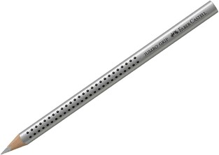 FABER CASTELL ΞΥΛΟΜΠΟΓΙΑ JUMBO GRIP ΑΣΗΜΙ 110982