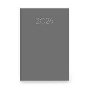 2026 ΗΜΕΡΟΛΟΓΙΟ ΗΜΕΡΗΣΙΟ SIMPLE 14x21cm ΓΚΡΙ 355758 (ΤΡΙΠΕΡΙΝΑ)