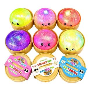 LUNA SQUISHY BUNS ΖΟΥΛΗΧΤΗ ΦΑΤΣΟΥΛΑ ΜΕ ΦΩΣ 8,5cm 623515