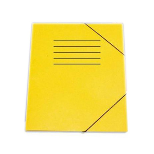 UNIPAP ΝΤΟΣΙΕ ΠΡΕΣΠΑΝ ΜΕ ΛΑΣΤΙΧΟ 25x35cm ΚΙΤΡΙΝΟ 54901