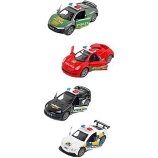 LUNA ΟΧΗΜΑ ΑΣΤΥΝΟΜΙΚΟ ΜΕΤΑΛΛΙΚΟ PULL BACK ΜΕ ΑΝΟΙΓΟΜΕΝΕΣ ΠΟΡΤΕΣ 4τεμ 623279