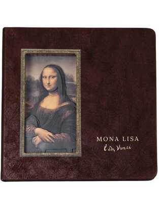 CARTARTEM 3D ΣΗΜΕΙΩΜΑΤΑΡΙΟ 17x17cm MONA LISA DA VINCI