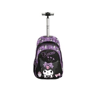 SANRIO ΣΧΟΛΙΚΗ ΤΣΑΝΤΑ ΣΑΚΙΔΙΟ TROLLEY ΤΡΟΛΕΙ ΔΗΜΟΤΙΚΟΥ SKETCH KUROMI 252251