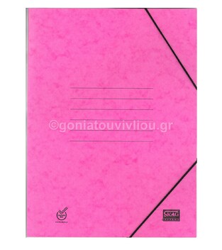 SKAG ΝΤΟΣΙΕ ΠΡΕΣΠΑΝ ΜΕ ΛΑΣΤΙΧΟ 25x35cm ΦΟΥΞΙΑ