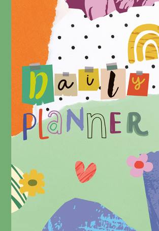 ΗΜΕΡΟΛΟΓΙΟ DAILY PLANNER OPEN DATE 14x21cm