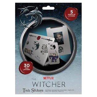 TECH STICKERS PACK ΣΕΤ ΜΕ ΑΥΤΟΚΟΛΛΗΤΑ THE WITCHER 30τεμ TS7468