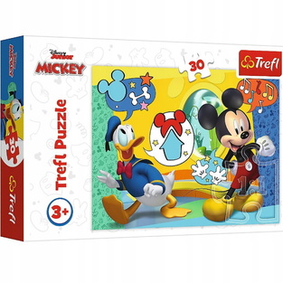 TREFL ΠΑΖΛ 30τεμ MICKEY MOUSE AND FUNHOUSE 18289