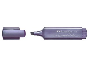 FABER CASTELL ΜΑΡΚΑΔΟΡΟΣ ΥΠΟΓΡΑΜΜΙΣΗΣ TEXTLINER 1546 ΜΕΤΑΛΛΙΚΟΣ SHIMMERING VIOLET 154678