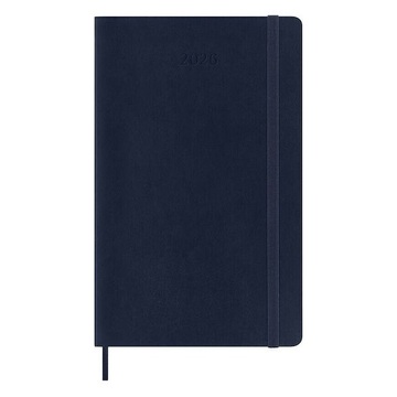 2026 ΗΜΕΡΟΛΟΓΙΟ MOLESKINE LARGE (13x21cm) SOFT COVER SAPPHIRE BLUE WEEKLY DIARY (ΕΒΔΟΜΑΔΙΑΙΟ ΗΜΕΡΟΛΟΓΙΟ ΕΤΟΥΣ)