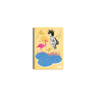 SKAG ΤΕΤΡΑΔΙΟ ΣΠΙΡΑΛ A4 (21x29,7cm) 3 ΘΕΜΑΤΩΝ 90φ FUN ΚΟΡΙΤΣΙ ΚΙΤΡΙΝΟ 300384