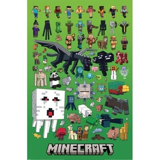 ΔΙΑΚΟΣΜΗΤΙΚΗ ΑΦΙΣΑ MINECRAFT 61x91,5cm PP2402264 (148)