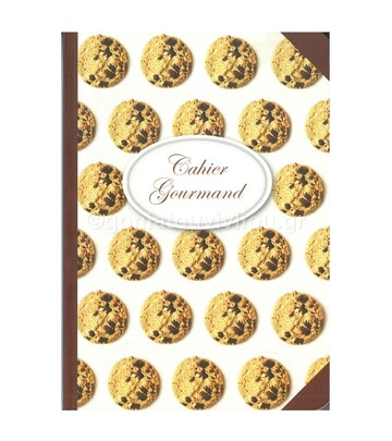 CLAIREFONTAINE ΣΗΜΕΙΩΜΑΤΑΡΙΟ 10Χ15 ΜΕ ΛΑΣΤΙΧΟ CAHIER GOURMAND COOKIES 84029