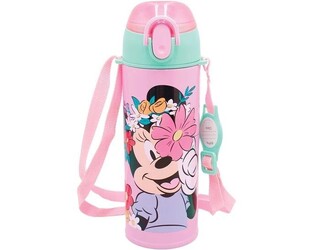 GIM ΠΑΓΟΥΡΙ ΘΕΡΜΟΣ ΑΝΟΞΕΙΔΩΤΟ ΜΕ ΚΑΛΑΜΑΚΙ 450ml MINNIE 553 06197