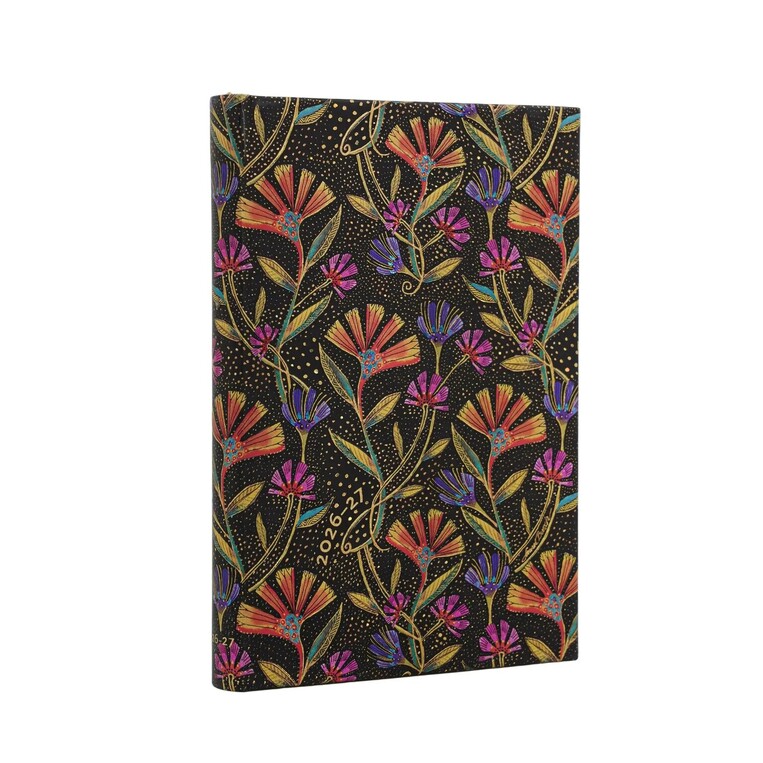 2026 2027 ΗΜΕΡΟΛΟΓΙΟ ΕΒΔΟΜΑΔΙΑΙΟ PAPERBLANKS 18ΜΗΝΟ MINI 9,5x14cm WILD FLOWERS DE18767