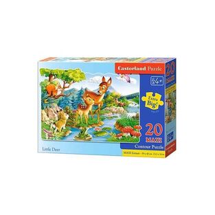 CASTORLAND ΠΑΖΛ MAXI 40 ΤΕΜΑΧΙΩΝ LITTLE DEER C021771