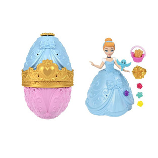 MATTEL DISNEY PRINCESS MINI ΚΟΥΚΛΑ ΣΕ ΑΥΓΟΥΛΑΚΙ ΕΚΠΛΗΞΗ CINDERELLA JHG92 861 01906