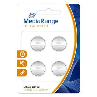 MEDIARANGE ΜΠΑΤΑΡΙΑ ΛΙΘΙΟΥ ΣΤΡΟΓΓΥΛΗ 3V (1τεμ) CR2032