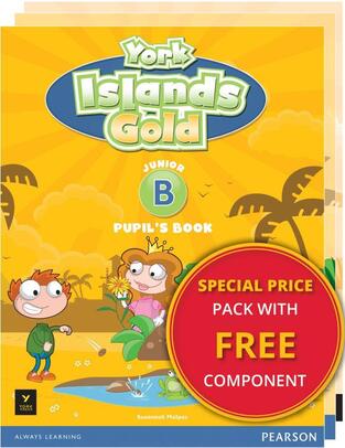 YORK ISLANDS GOLD JUNIOR B STUDENT PACK (WITH COMPANION WORKBOOK AND ALPHABET BOOKLET)