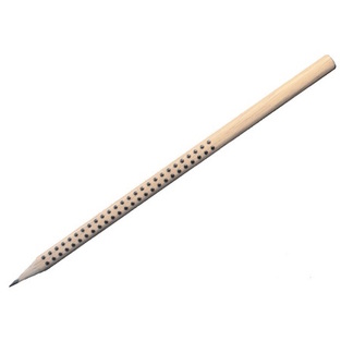 FABER CASTELL ΜΟΛΥΒΙ GRIP 2001 ΦΥΣΙΚΟ ΞΥΛΟ ΜΑΥΡΟ HB