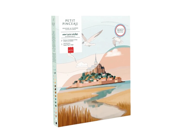 LA PETITE EPICERIE ΣΕΤ ΖΩΓΡΑΦΙΚΗΣ PAINTING BY NUMBERS PETIT PINCEAU MONT SAINT MICHEL 350050