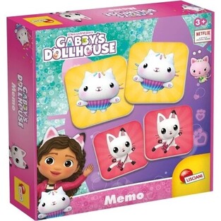 LISCIANI GIOCHI MEMO ΠΑΙΧΝΙΔΙ ΜΝΗΜΗΣ GABBY S DOLLHOUSE 05984