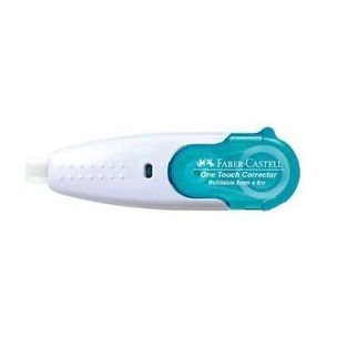 FABER CASTELL ΔΙΟΡΘΩΤΙΚΗ ΤΑΙΝΙΑ 5mm x 6m ΓΑΛΑΖΙΑ +1 ΑΝΤΑΛΛΑΚΤΙΚΟ 69221