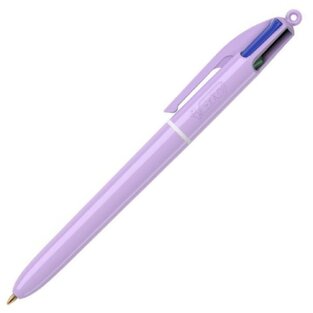 BIC ΣΤΥΛΟ ΜΕ ΤΕΣΣΕΡΑ (4) ΧΡΩΜΑΤΑ 4 COLOURS PASTEL (ΜΩΒ ΠΕΡΙΒΛΗΜΑ) 517320