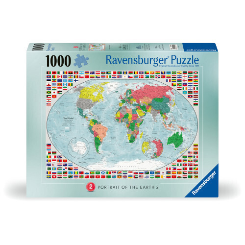RAVENSBURGER ΠΑΖΛ 1000τεμ ΠΑΓΚΟΣΜΙΟΣ ΧΑΡΤΗΣ 12000052