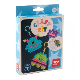 APLI KIDS CRAFT KIT ΚΑΤΑΣΚΕΥΗ ΜΕ ΧΑΝΤΡΕΣ MELTY BEADS 19880