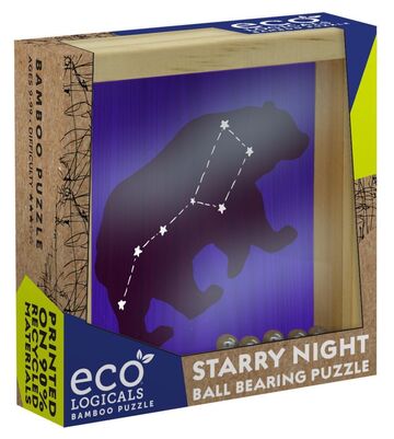 PROJECT GENIUS ECO LOGICALS BAMBOO PUZZLE STARRY NIGHT EC303