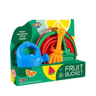 LUNA TOYS ΚΟΥΒΑΔΑΚΙ ΠΑΡΑΛΙΑΣ ΠΤΥΣΣΟΜΕΝΟ ΣΕΤ 4τεμ  622994