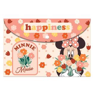 ΦΑΚΕΛΟΣ ΜΕ ΚΟΥΜΠΙ ΠΛΑΣΤΙΚΟΣ A4 (21x29,7cm) MINNIE HAPPINESS 564365