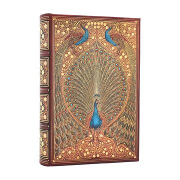 2026 ΗΜΕΡΟΛΟΓΙΟ ΗΜΕΡΗΣΙΟ PAPERBLANKS MINI 9,5x14cm HAFIZ S PEACOCKS (ΣΚΛΗΡΟ ΕΞΩΦΥΛΛΟ) DE07228
