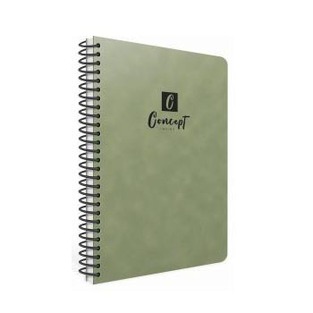 UNIPAP GIPTA ΤΕΤΡΑΔΙΟ ΣΠΙΡΑΛ A4 (21x29,7cm) 2 ΘΕΜΑΤΩΝ 60φ ΠΕΡΦΟΡΕ CONCEPT INSIDE ΧΑΚΙ 30512