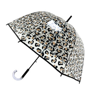 ΟΜΠΡΕΛΑ ΔΙΑΦΑΝΗ LEOPARD ΜΗΚΟΣ 86cm ΔΙΑΜΕΤΡΟΣ 85cm 104BUL1979